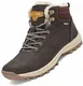 Mishansha Winterschuhe Herren Warm Gefüttert Winterstiefel Damen Wasserdicht Schneestiefel rutschfest Winter Boots Outdoor Wanderstiefel Braun 43 EU
