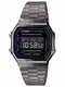 Casio Herren Digital Japanischer Quarz Uhr mit Edelstahl Armband A168WEGG-1BEF