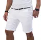 Rock Creek Herren Chino Shorts Hose Kurz Chinoshorts Inkl Gürtel Männer Sommer Bermuda Stretch Rc-2133 32 Weiß