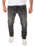 WOTEGA Herren Jeans Slim Fit Justin Grau (193901)