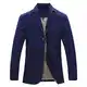 Allthemen Herren Sakko Sportlich Slim Fit Sportsakko Freizeit Sakko Schwarz Jackett Used Look