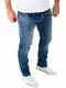 WOTEGA Herren Jeans Slim Fit Justin - Stretchjeans Hosen für Männer - Stretch Herrenhosen - Slimfit Jeanshosen, Blau (Blue Indigo 193928), W32/L32