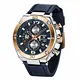 BENYAR Herren Uhr Analogue Quartz Chronograph Uhr Männer Business Military Sport Armbanduhr mit Leder Armband 30m Wasserdicht Elegant Geschenk für männer