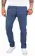 Rock Creek Herren Chino Hose Slim Fit Business Hosen Chinohose Stoffhose Chinos Hosen für Männer Casual Elegante Hose RC-2154 Blau W32 L32