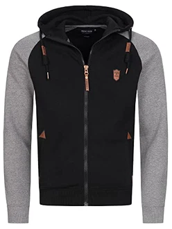 Indicode Herren Arbutus Kapuzensweatjacke