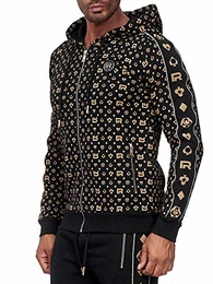 Red Bridge Herren Sweatjacke Kapuzenpullover Reißverschluss Schwarz M
