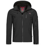 Höhenhorn Altus Herren Softshell Jacke Schwarz
