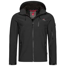 Breithorn Herren Softshell Jacke Outdoor NEW Schwarz Gr. M