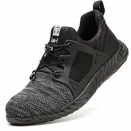 Arbeitsschuhe Herren S3 Leicht Comfort Sicherheitsschuhe rutschfest Sportlich Jogger Sneaker für Frauen Männer