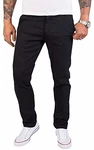 Rock Creek Herren Chino Hose Slim Fit Business RC-2154 Schwarz (RC-2154)