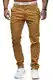 OneRedox Herren Chino Stoffhose Chinohose Casual Slim 3269 (29/32 (Fällt eine Nummer Kleiner aus), Beige)