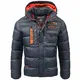 Geographical Norway Herren Steppjacke Citernier Navy - M - mit UD Beanie