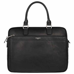 - Herren Große Aktentasche - Mann 15 Zoll Laptoptasche - PU Leder Arbeitstasche Business Handtasche Tragetasche - Henkeltasche Schultertasche Umhängetasche Messenger Bag Briefcase Schwarz