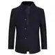 Allthemen Mantel Herren Wintermantel Kurz Kurzmantel Slim Fit Herrenmantel mit Stehkragen Business Wollmantel