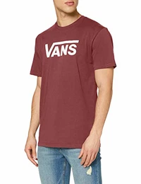 Herren Classic T-Shirt, Rot (Port Royale-White K1o), Medium