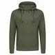 riverso Herren Kapuzenpullover RIVJulian Pullover Hoodie Sweatshirt Kapuze Kängurutaschen Cross-Over-Kragen Regular Baumwolle Grau Grün Rot Blau Schwarz S-5XL, Größe:M, Farbe:Ivy Green