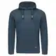 riverso Hoodie Herren Regular Fit RIVJulian Kapuzenpullover Pullover Cross-Over-Kragen Blau M, Größe:M, Farbe:Navy