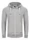 riverso Sweatjacke Herren mit Kapuze Reißverschluss Regular Fit RIVThilo Kapuzenjacke Grau M, Größe:M, Farbe:Grey 1