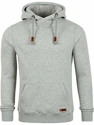riverso Herren Kapuzenpullover RIVJulian Regular Fit Hoodie Pullover Grau/Grün/Rot/Blau/Schwarz