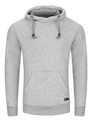 riverso Herren Kapuzenpullover RIVJulian Regular Fit Hoodie Pullover Grau/Grün/Rot/Blau/Schwarz