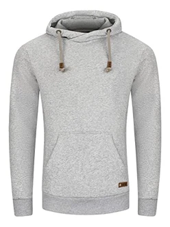 riverso Herren Kapuzenpullover RIVJulian Regular Fit Hoodie Pullover Grau/Grün/Rot/Blau/Schwarz