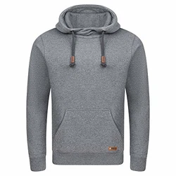 riverso Herren Kapuzenpullover RIVJulian Regular Fit Hoodie Pullover Grau/Grün/Rot/Blau/Schwarz