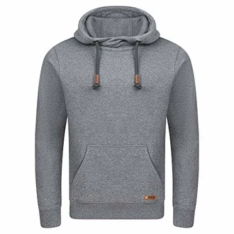 riverso Herren Kapuzenpullover RIVJulian Regular Fit Hoodie Pullover Grau/Grün/Rot/Blau/Schwarz