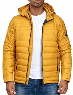 Indicode Herren Übergangsjacke Lascelles Gelb Indicode Herren Übergangsjacke Lascelles Gelb