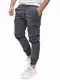 PITTMAN Herren Cargohosen Darius - Pants by Pit Jeans - graue Cargo Hose - anthrazit Jogginghosen Männer Chino, Grau (Tornado 183907), W32/L32