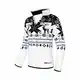 Nebulus Strickpullover mit Fell Fria Herren, wei�-schwarz - M