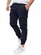 PITTMAN Männer Cargo Hosen Stretch Darius - by Pit Jeans Herren Chino Hose Slim Fit Cargohose - Jogginghose Blaue Pants, Blau (Sky 193922), W31/L32