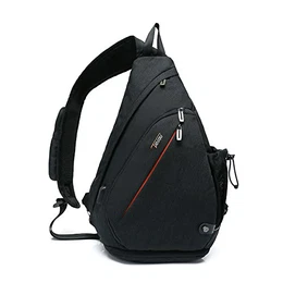 Sling Bag, Umhängetaschen, Sling Rucksack, Crossbody Bag Backpack, Schultertasche, Hiking Sports Backpack, Casual Daypack with WET Pocket for Herren & Damen