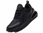 SINOES Herren Sportschuhe Fitness Straßenlaufschuhe Sneaker Schwarz