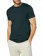ESPRIT Herren Rundhals Basic T-Shirt, 455/TEAL Blue-New Version, M