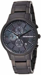 Herren Chronograph Quarz Uhr mit Edelstahl Armband AR11275