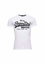 Herren VL Mono EMB Tee Freizeithemd, Weiß (Optic 01C), Medium