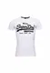 Superdry Herren VL Mono EMB Tee Freizeithemd, Weiß (Optic 01C), Medium