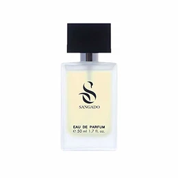 SANGADO Amour. Inter. Parfüm für Herren, 8-10 Stunden Langanhaltend, Luxuriös duftend, Orientalisches Holziges, Zarte französische Essenszen, Extra-konzentriert (Eau de Parfum), Ideales Geschenk, 50ml