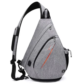 TUDEQU Crossbody Backpack Sling Chest Bag Hiking Casual Daypack with WET Pocket 