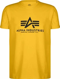 T-Shirt Basic viele Farben (M, Empire Yellow)