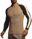 Leif Nelson Herren Strickpullover Pullover mit Rundkragen Feinstrickpullover Männer Pulli für Winter Rundhals-Ausschnitt Slim Fit Longsleeve Langarm Crew Neck LN1935 M Beige