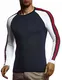 Leif Nelson Herren Strickpullover Pullover mit Rundkragen Feinstrickpullover Männer Pulli für Winter Rundhals-Ausschnitt Slim Fit Longsleeve Langarm Crew Neck LN1935 M Dunkel Blau
