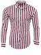 Kayhan Herren Hemd, Striped MZ Wine M