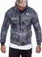OneRedox Herren Pullover Sweatshirt Longsleeve Langarm Hoodie Modell H-706 Antrazit M