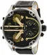 Diesel Herren Analog Quarz Uhr mit Nylon Armband DZ7429