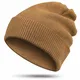 HASAGEI Wintermütze Damen Herren Mütze Beanie Strickmütze Warm Doppellagige Reversibel