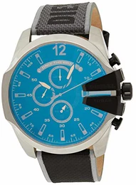Herren Mega Chief Chronograph, 51 mm Gehäusegröße, Edelstahluhr