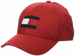 Herren Big Flag Cap Hut, Red, OS
