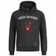 Höhenhorn 39K5 Janga Hoodie Herren Kapuzen Pullover Hoody Schwarz Printed M