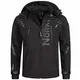Geographical Norway Herren Softshell Funktions Outdoor Jacke wasserabweisend im Bundle mit urbandreamz Beanie (M, Talentueux Black)